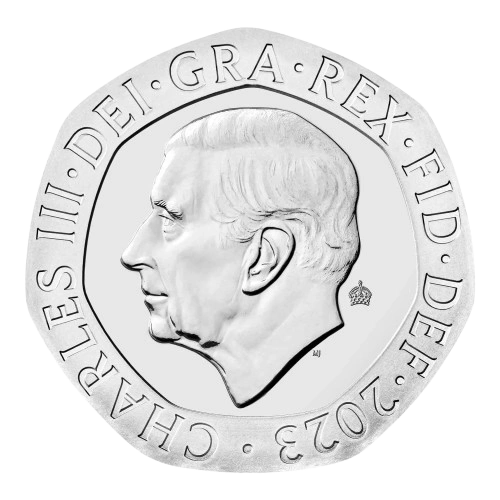 2023 20p King Charles III Obverse