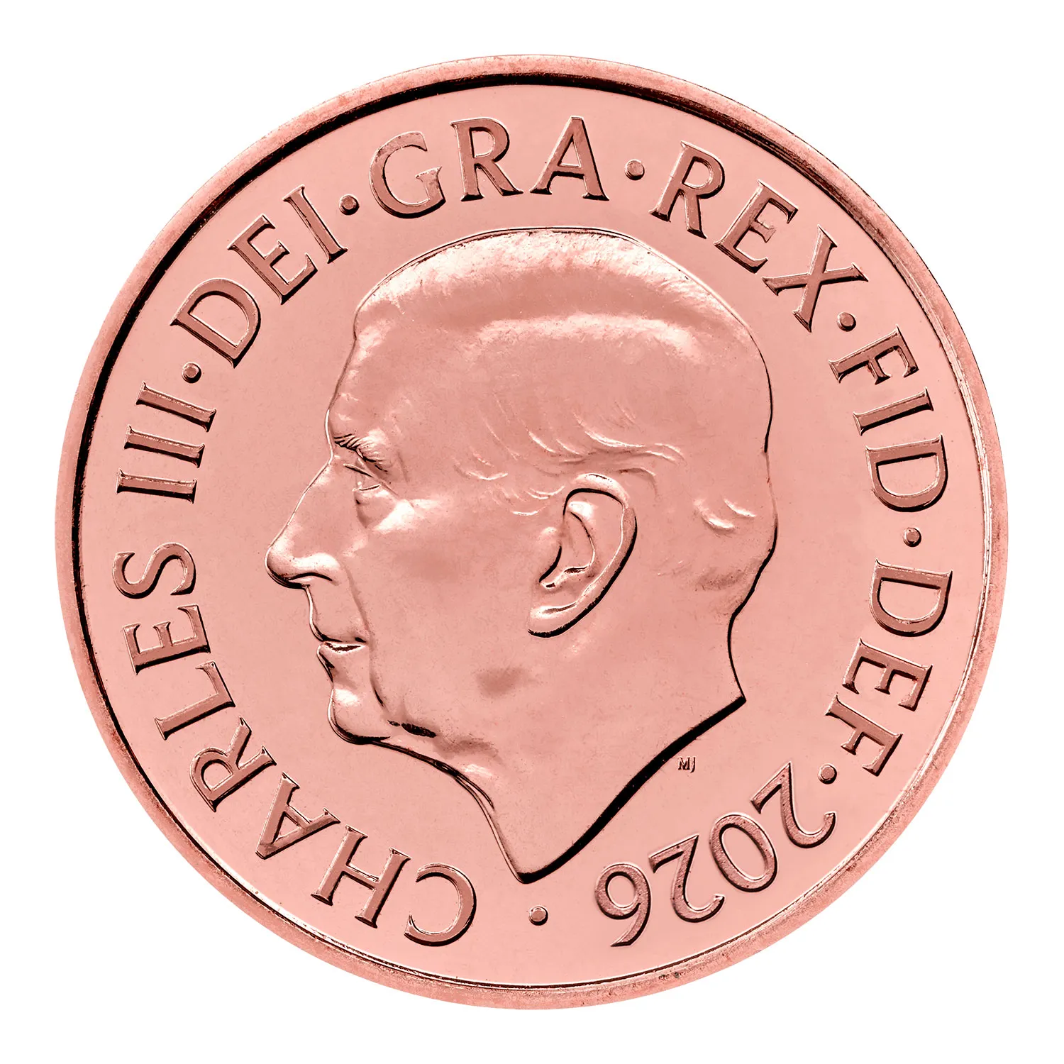 2026 1p King Charles III Obverse