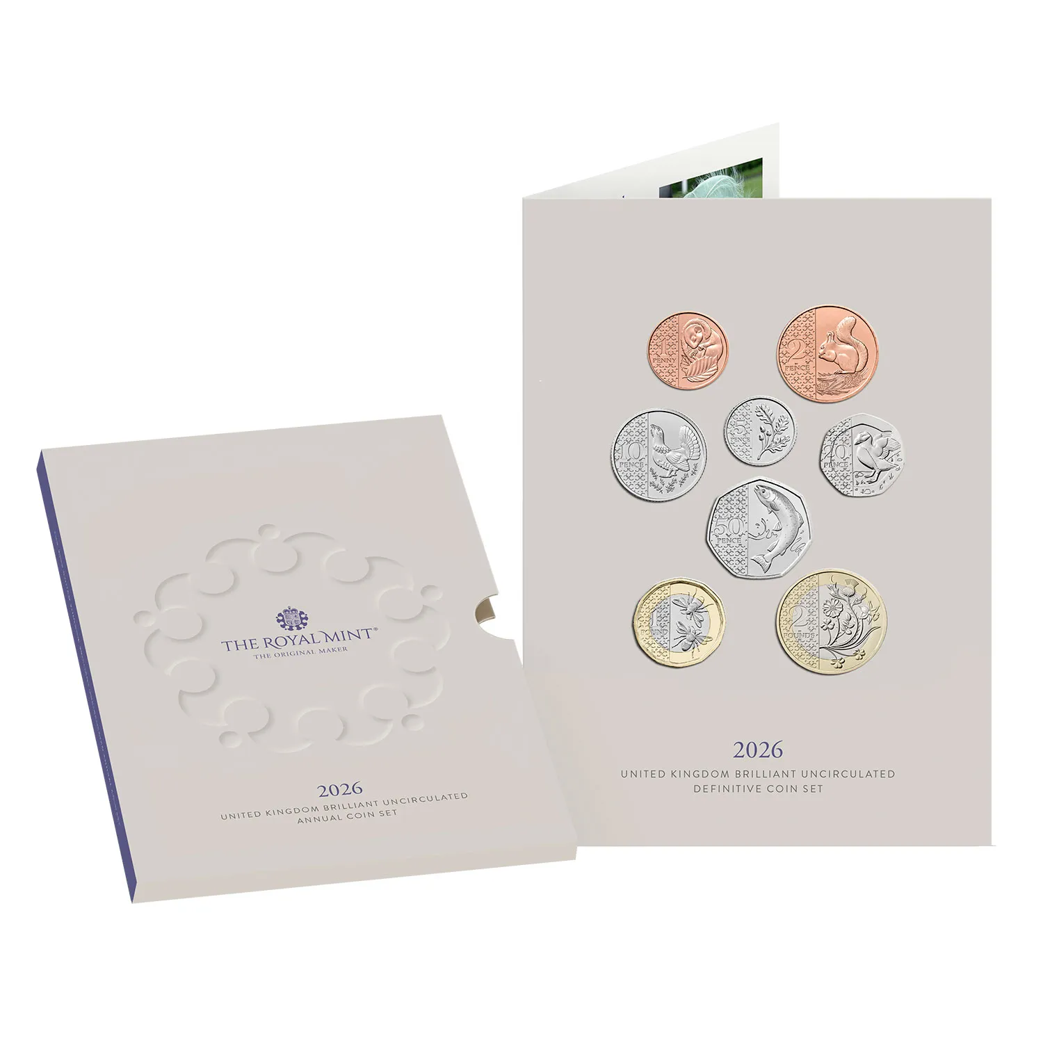 2026 UK Brilliant Uncirculated Coin Set Case