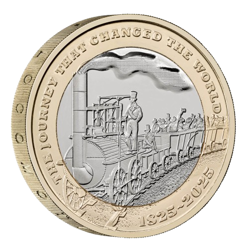 200 Years of the Modern Railway £2 Coin