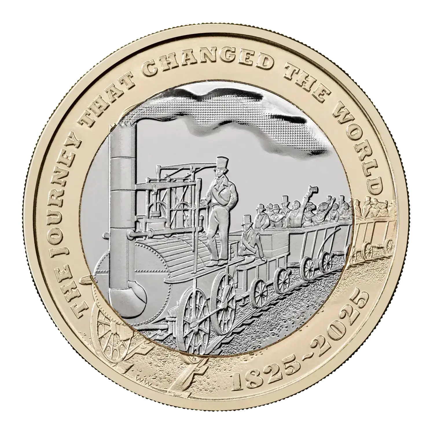 200 Years of the Modern Railway £2 Coin