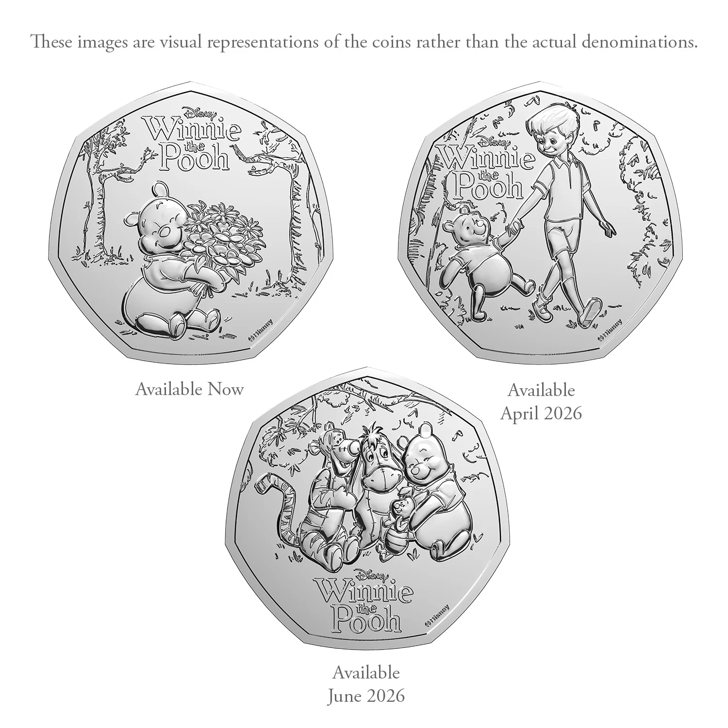 2026 Winnie the Pooh Coins