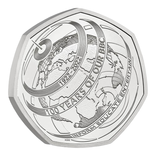 BBC 100th Anniversary 50p