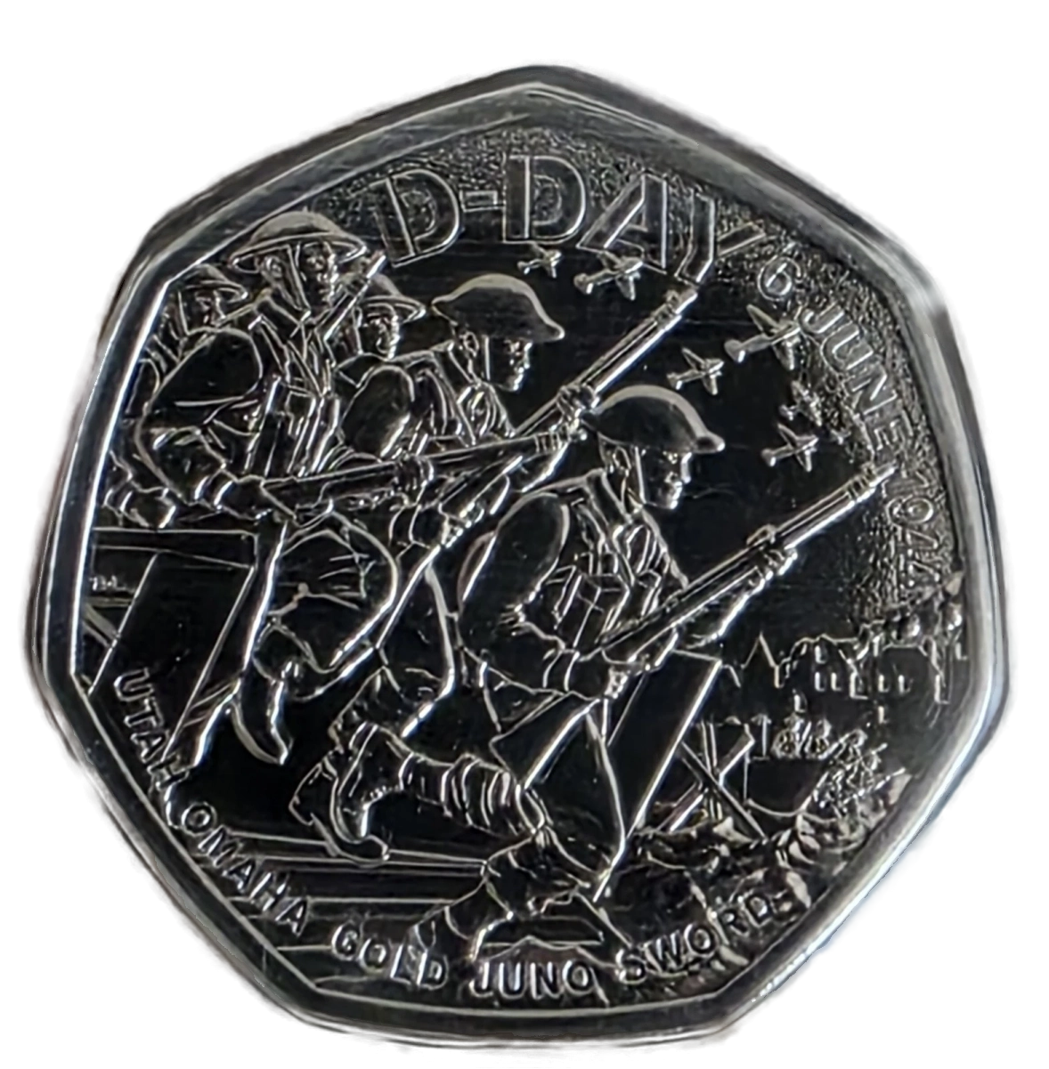 D-Day 50p