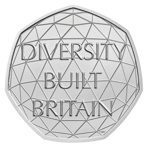 Diversity Built Britain 50p