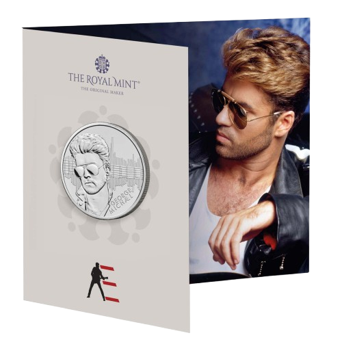 George Michael Packaging - 2024 UK £5 Coin Presentation Pack
