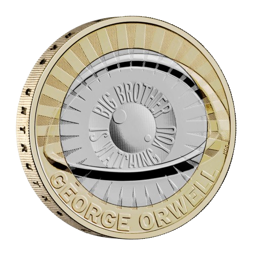 George Orwell £2 Coin
