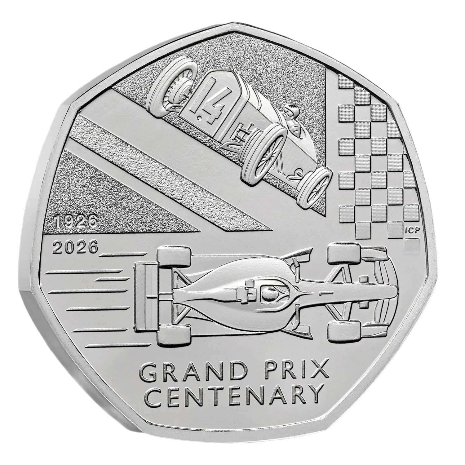 Grand Prix 50p Coin