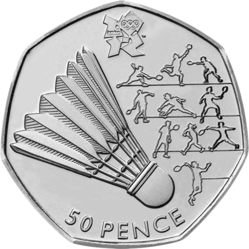 Olympic Badminton 50p