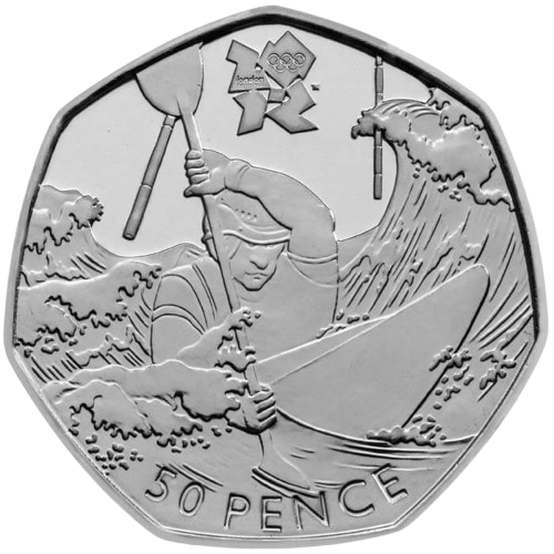 Olympic Canoeing 50p