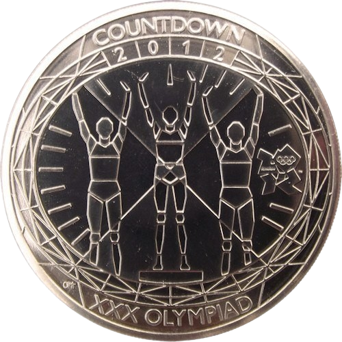 Olympic Countdown Podium £5 Coin