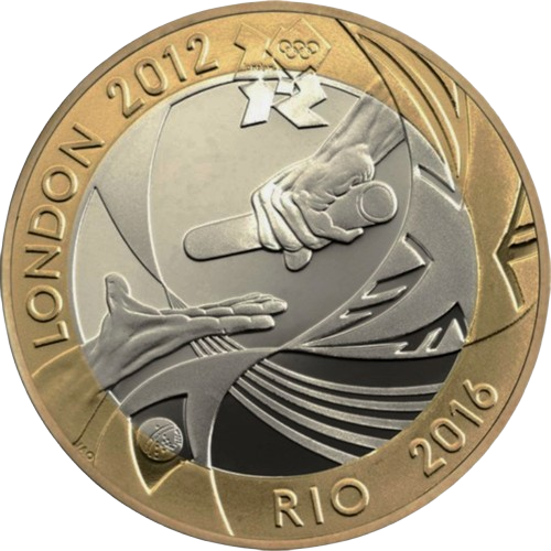 Olympic Games Handover to Rio £2 Coin