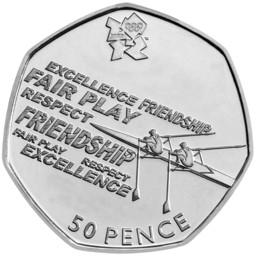 Olympic Rowing 50p