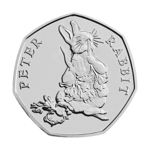 Peter Rabbit 2018 50p coin