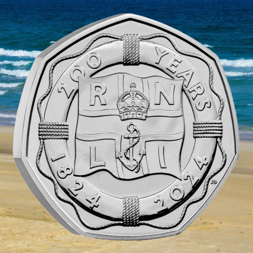 RNLI 200 Years 50p