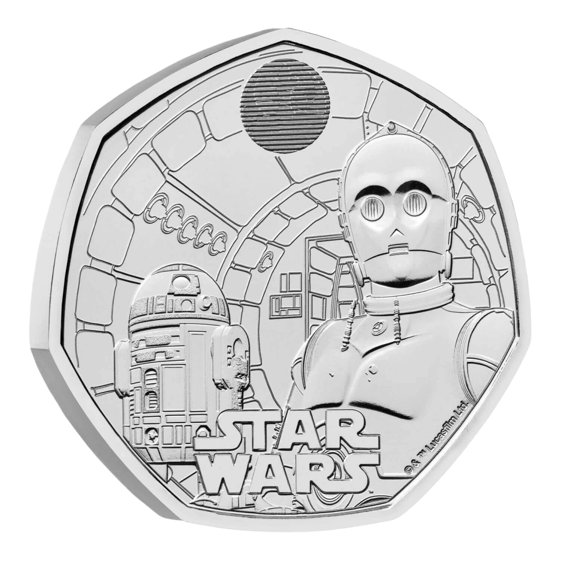 Star Wars R2D2 and C3PO 50p