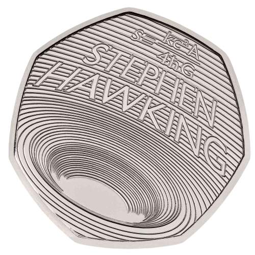 Stephen Hawking 50p