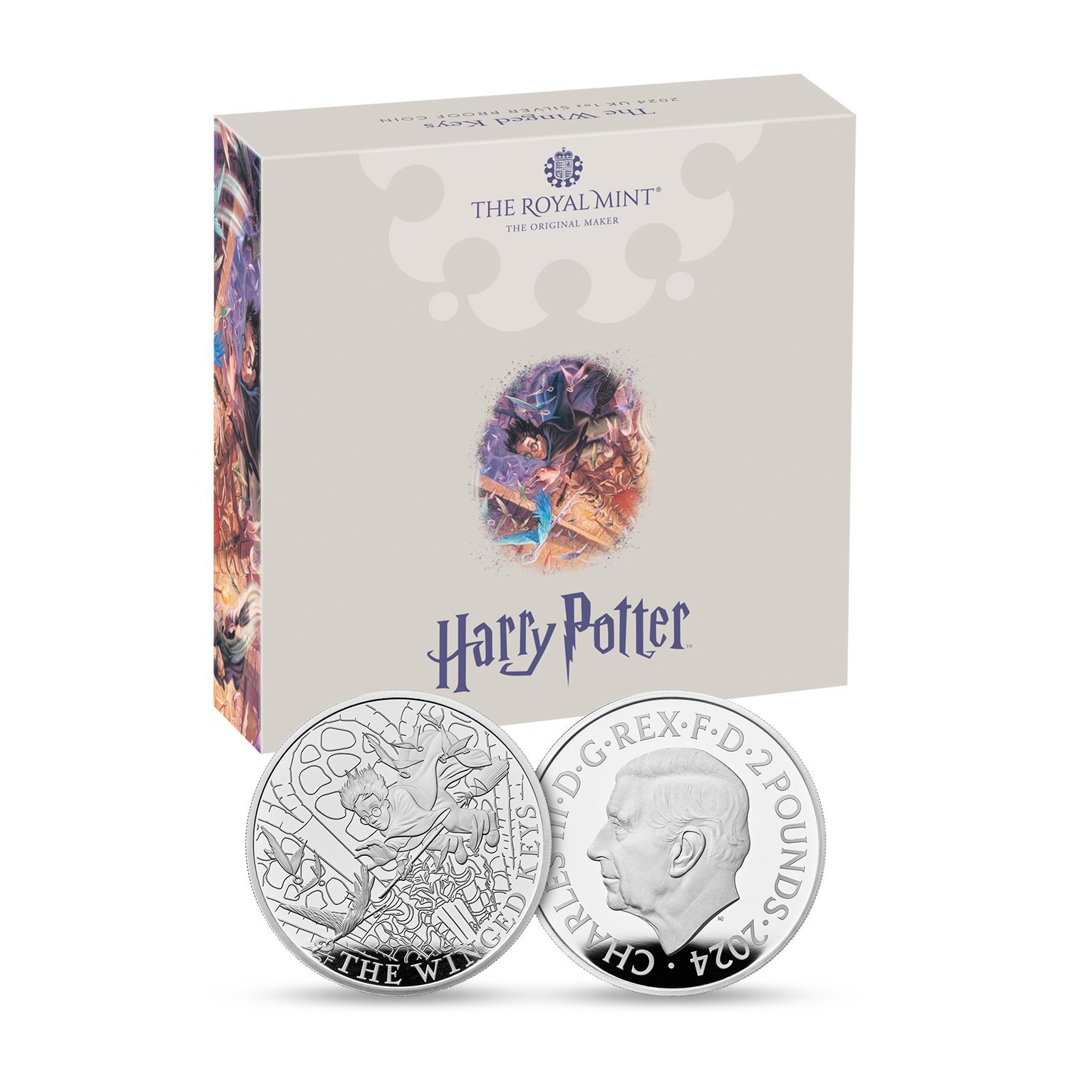 The Winged Keys 2024 UK 1oz Silver Proof Coin