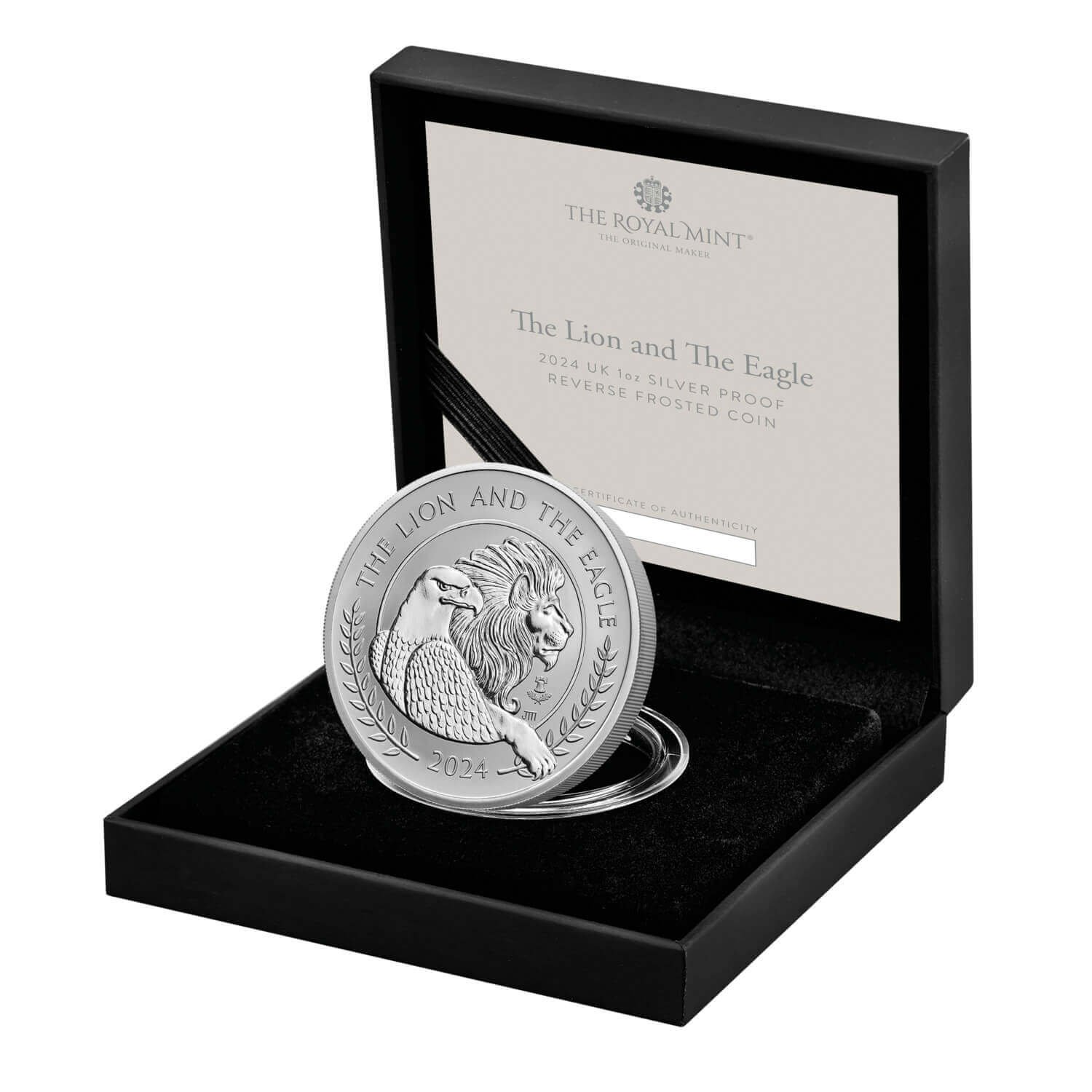 The Lion and The Eagle 2024 UK 1oz Silver Proof Coin