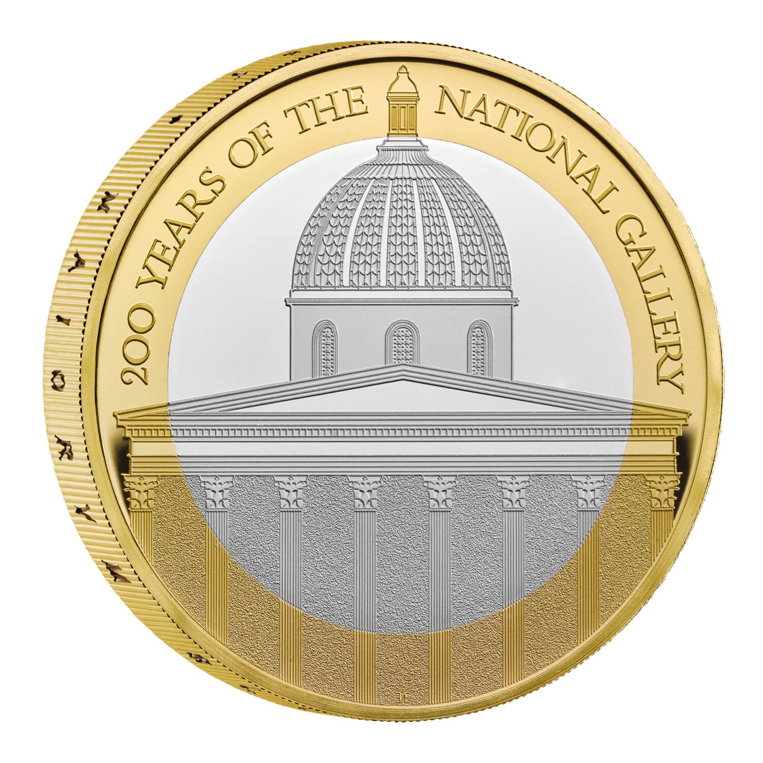 National Gallery 2024 UK £2 Silver Proof Coin