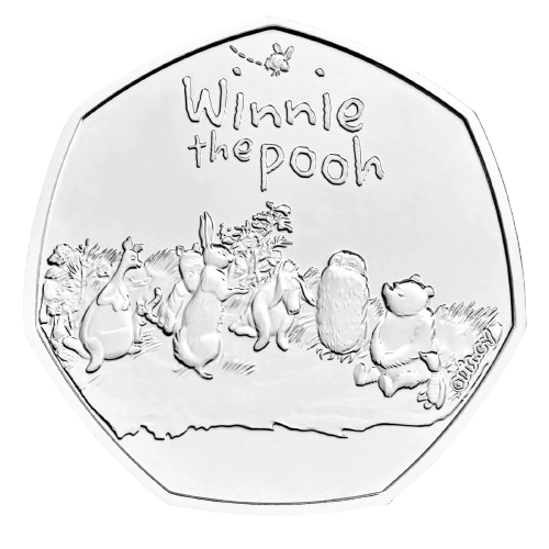 Winnie the Pooh and Friends 50p