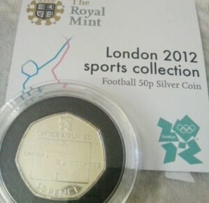 2011 football 50p silver proof