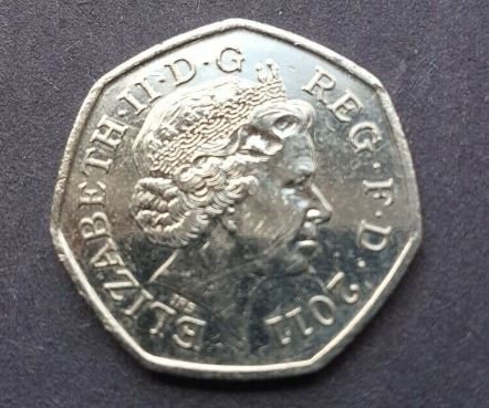 football 50p circulated obverse