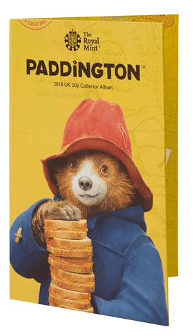 Paddington 50p Coin Collector Album