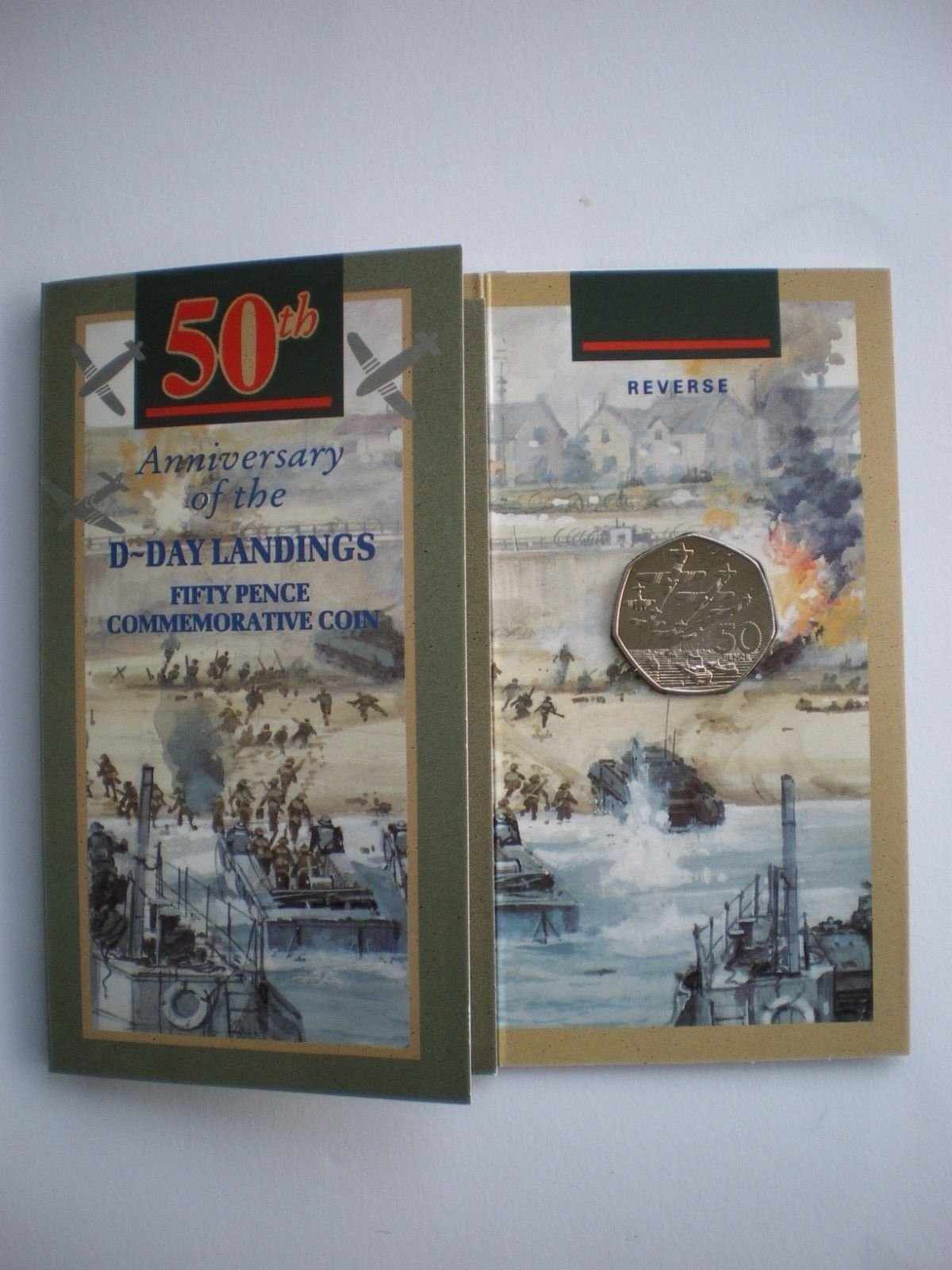 D-Day 50p Presentation Pack D-Day 50p Presentation Pack