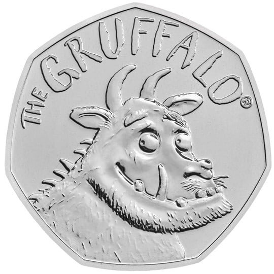 The Gruffalo fifty pence coin The Gruffalo fifty pence coin