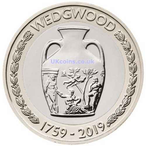 2019 Wedgwood Coin Set 1 2019 wedgwood coin