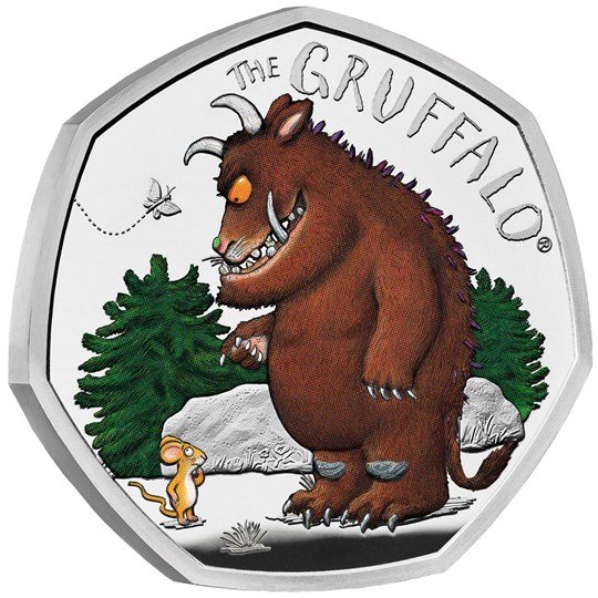 The Gruffalo 50p coin