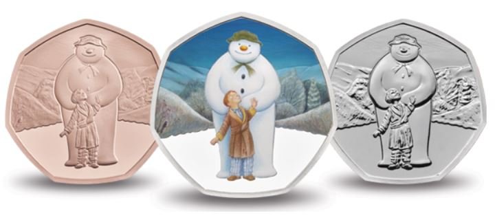 The Snowman 50p Coin