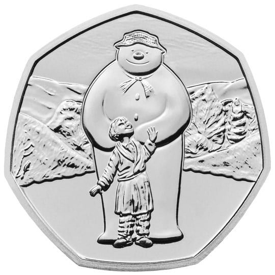 Snowman 50p 2019