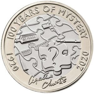 Agatha Christie £2 coin