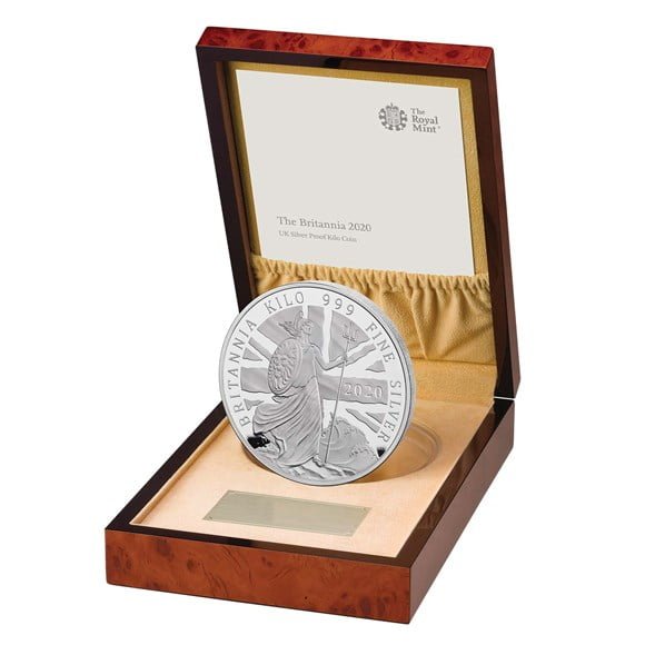Britannia 2020 Silver Proof Kilo Coin Britannia 2020 Silver Proof Kilo Coin