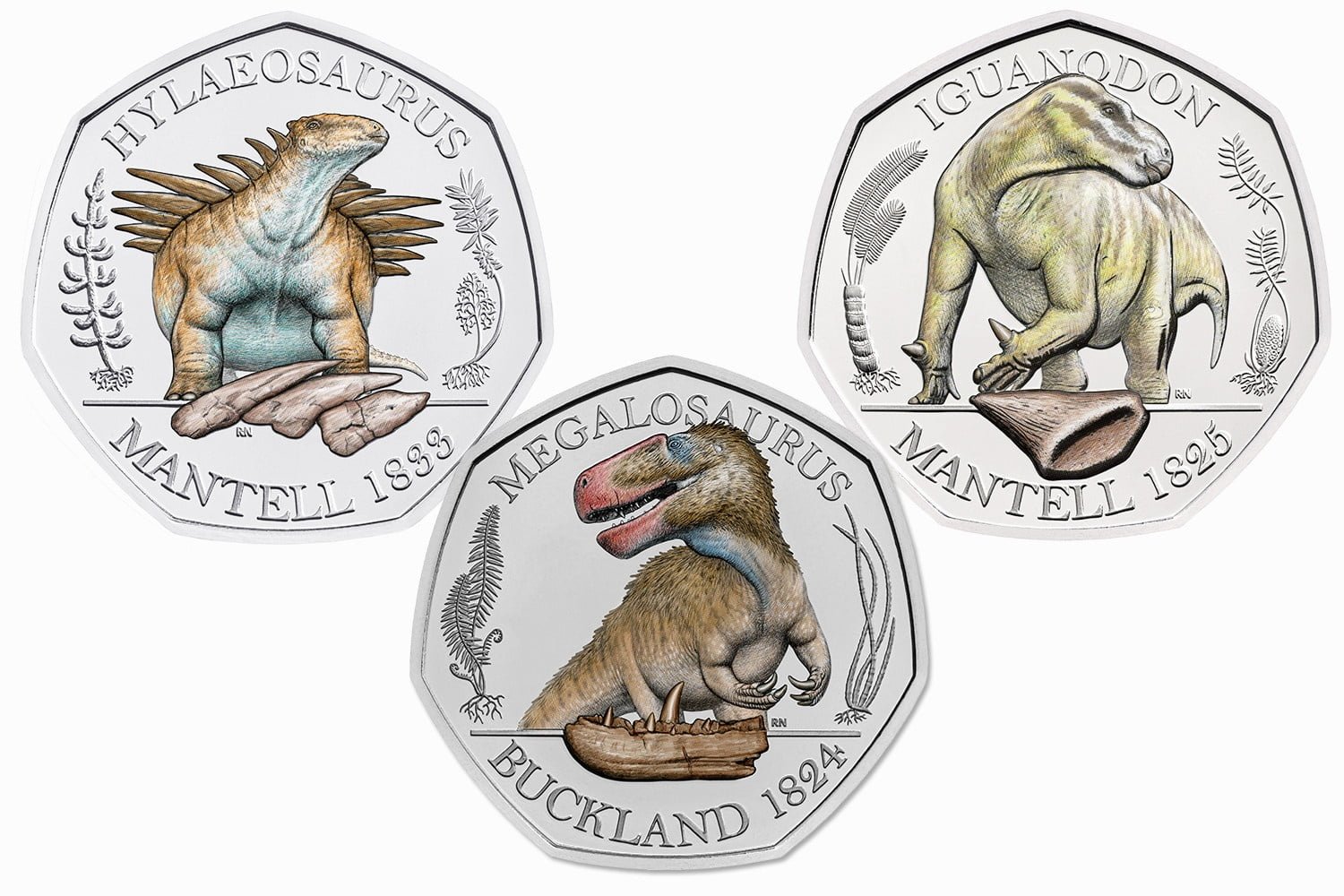 Dinosauria 50p Coin Collection