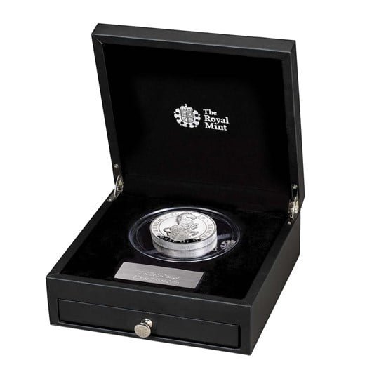 white horse of hanover 2020 uk ten ounce silver proof coin