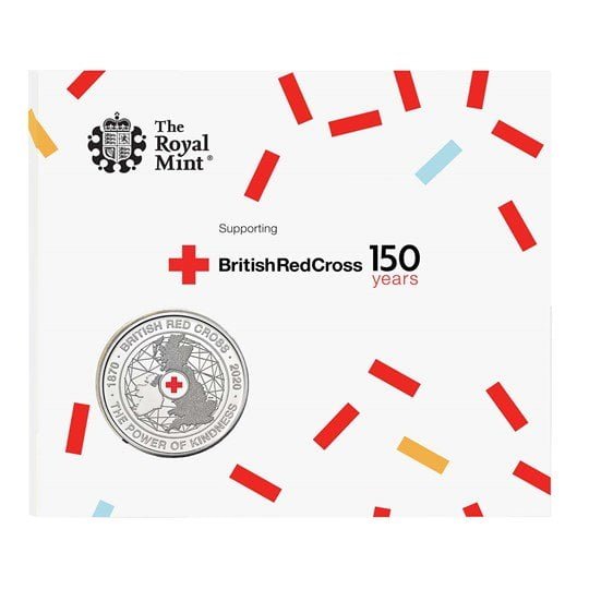 Brilliant Uncirculated The 150th Anniversary of the British Red Cross 2020 UK £5 Brilliant Uncirculated Coin