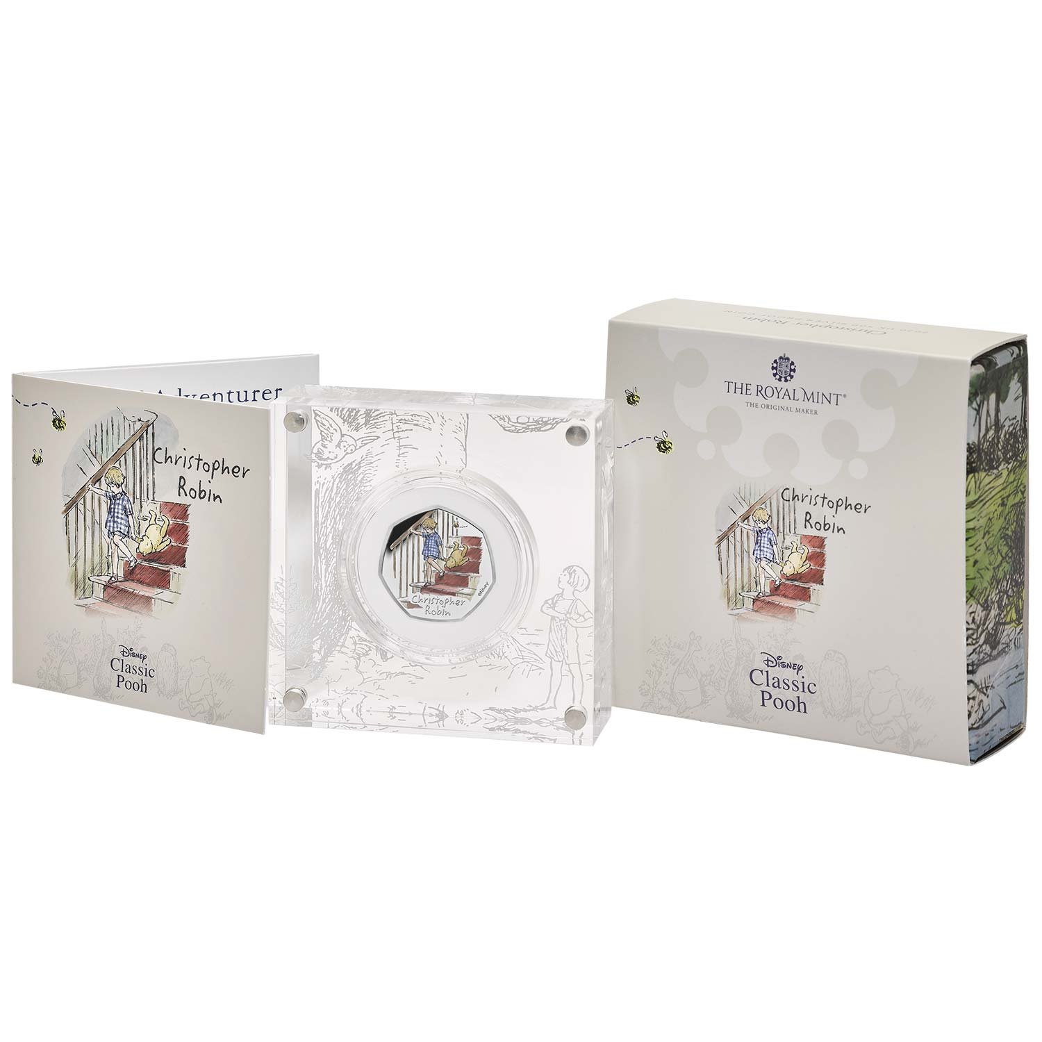 Christopher Robin 2020 50p Silver Proof Coin