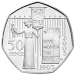 50p Coin Values 74 Give Women The Vote 50p