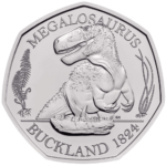 50p Coin Values 106 Megalosaurus 50p