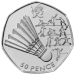 50p Coin Values 36 Olympics Badminton 50p
