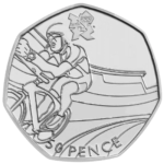50p Coin Values 43 Olympics Cycling 50p