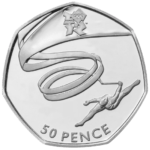 50p Coin Values 54 Olympics Gymnastics 50p