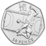 50p Coin Values 57 Olympics Handball 50p