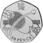 50p Coin Values 55 Olympics Table Tennis 50p