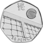 50p Coin Values 60 Olympics Tennis 50p