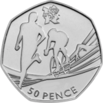 50p Coin Values 44 Olympics Triathlon 50p