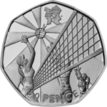 50p Coin Values 42 Olympics Volleyball 50p